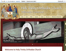 Tablet Screenshot of orthodoxct.org